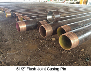 5 1/2 Flush Joint Casing PIN