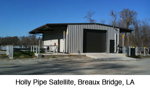 Holly Pipe satellite, Breaux Bridge, LA