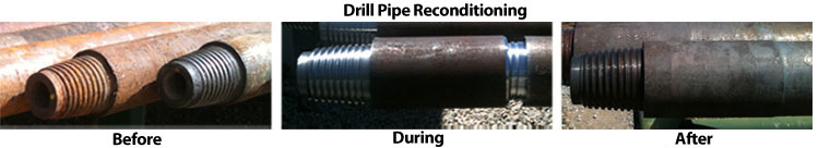Drill pipe reconditioning